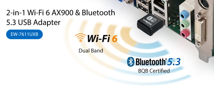 Seamless IIoT and AIoT Connectivity with Edimax's EW-7611UXB Wi-Fi 6 and Bluetooth Adapter