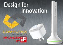 EW-7438RPn Air & ES-7288APC awarded by Computex d & i Award, organized by iF