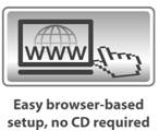 Edimax WLAN Networking easy browser-based setup