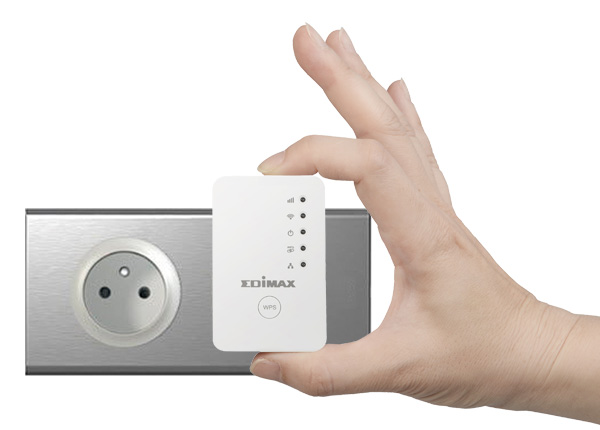 Edimax EW-7438RPn Mini Wi-Fi Range Extender, Compact, Slim Wall Plug Design