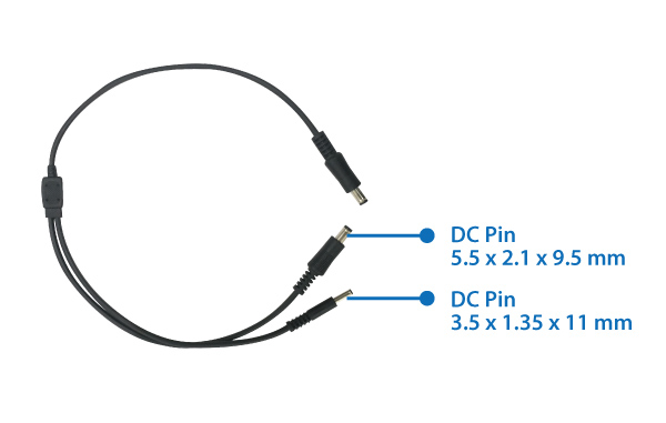 Edimax GP-101ST IEEE 802.3at Gigabit PoE  Splitter with Adjustable 5V DC, 9V DC, 12V DC Output 