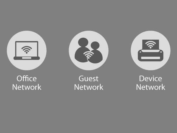 Edimax Pro Office 1-2-3 Secure & Separated 3 Networks