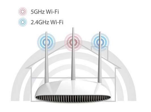 Edimax BR-6208AC AC750 Multi-Function Concurrent Dual-Band Wi-Fi Router