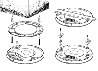 Edimax Pro Access Point, easy installation, CAP wall-mount, T-rail mount