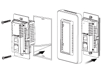 Edimax Pro Access Point, easy installation, In-Wall Mount