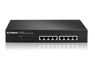 Edimax ES-1008PL unmanaged PoE switch, 8-port