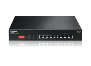 Edimax GS-1008P V2 unmanaged long range Gigabit PoE smart DIP switch, 8-port