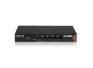 Edimax Pro GS-3005P Long Range Gigabit PoE Web Smart Switch, 5-Port