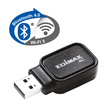 EDIMAX EW-7611UCB Embedded Wireless USB Adapter, Wi-Fi 5 and Bluetooth 4.0