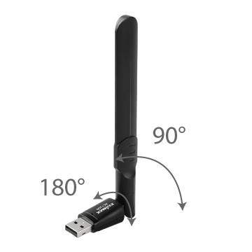 Edimax Home Networking EW-7822UAD AC1200 Wi-Fi 5 Wave 2 MU-MIMO Dual-Band  Wi-Fi USB 3.0 Adapter with Adjustable Antenna