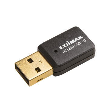 Edimax Home Networking EW-7822UTC AC1200 Wi-Fi 5 Dual-Band Wave 2 MU-MIMO USB 3.0 Adapter