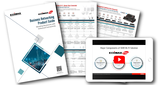 EDIMAX SMB Business Wi-Fi Solutions flyer