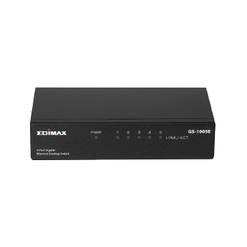 Edimax SMB GS-1005E 5-Port Gigabit Desktop Switch with Wall-Mount Design