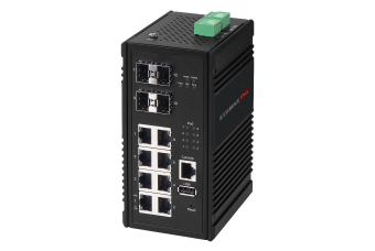 Edimax Pro Industrial Switch, Gigabit, SFP, fiber optical, PoE, robust, durable, rugged, ruggedized, IGS-5408P