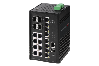 Edimax Pro Industrial Switch, Gigabit, SFP, fiber optical, PoE, robust, durable, rugged, ruggedized, IGS-5416P