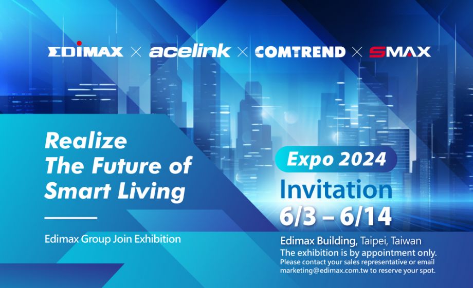 Edimax Group, Expo 2024, Computex 2024, Comtrend, SMAX, Talent Vantage, NimbleTech Digital