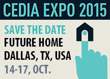 CEDIA EXPO 2015, Future Home, Dallas, TX, USA, OCT. 14-17
