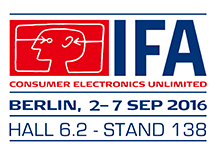 Edimax at IFA, Sep. 02-07, 2016, Berlin, Germany, Booth Hall 6.2, Stand 138