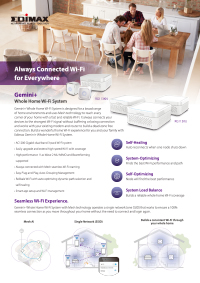 Edimax Switch flyer