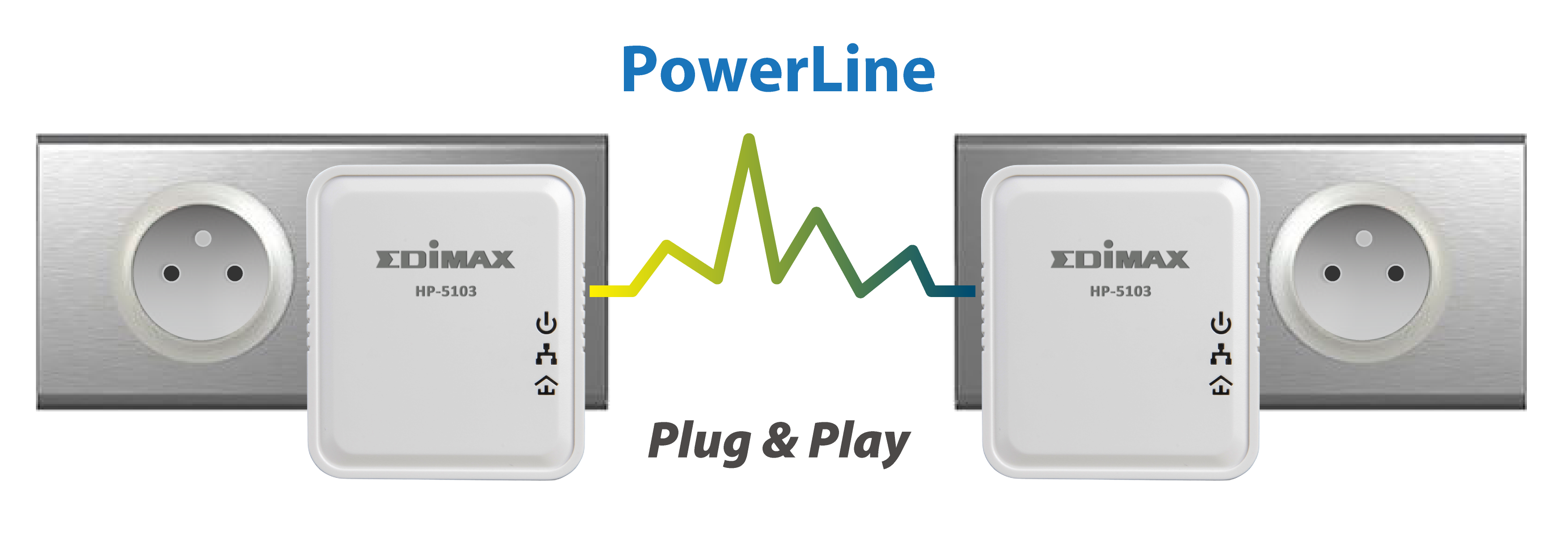 Edimax AV500 Nano PowerLine Adapter HP-5103_PowerLine_plug-n-play.png