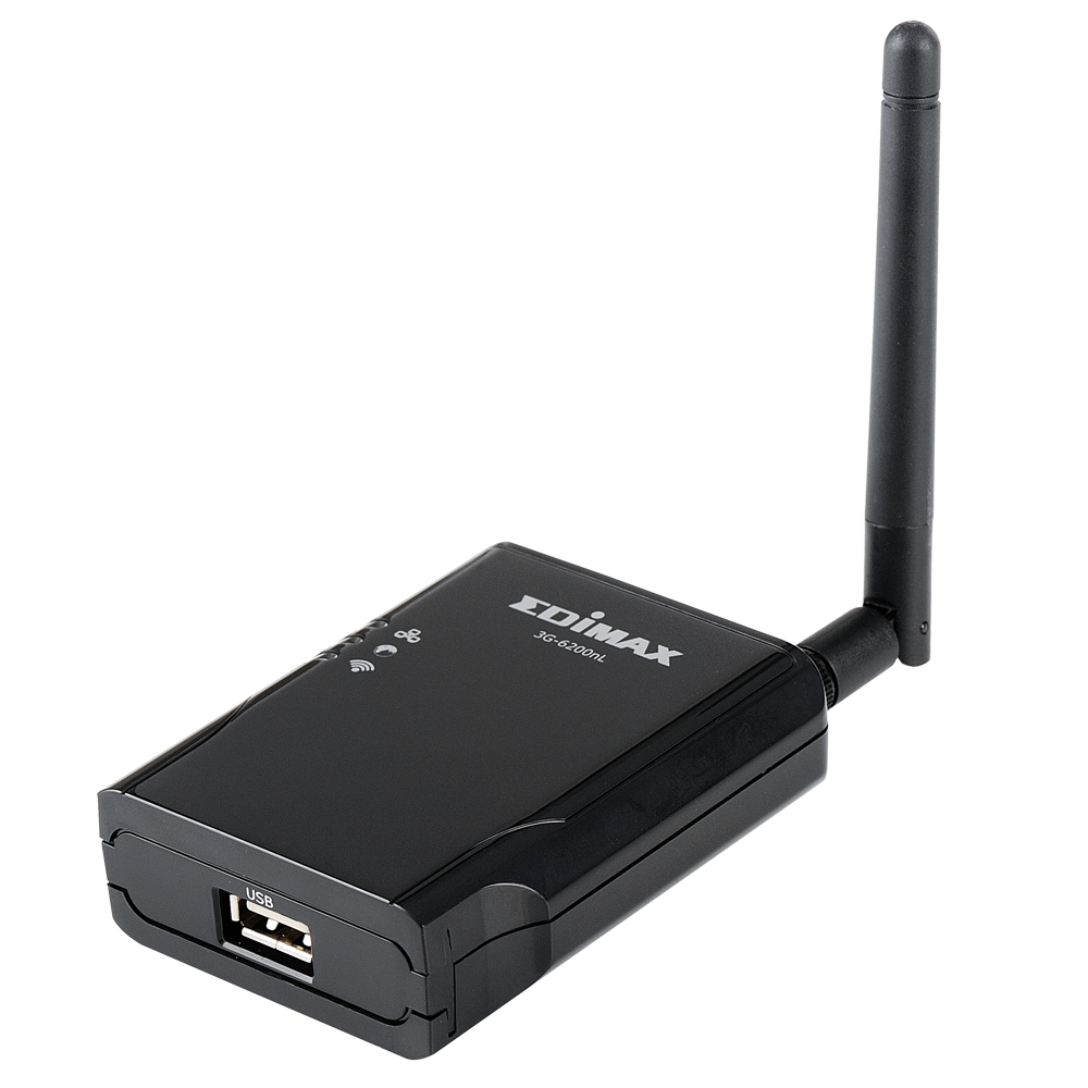 EDIMAX Edimax 3G-6200NL Router compatto wireless 3G, Condivide una connessione 3G  