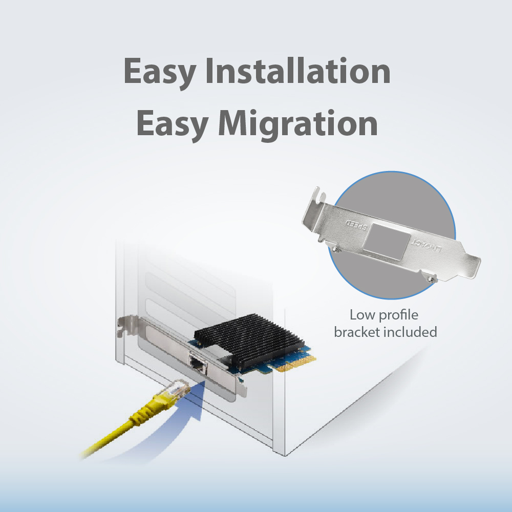 10 Gigabit Ethernet PCI Express Server Adapter - EDIMAX