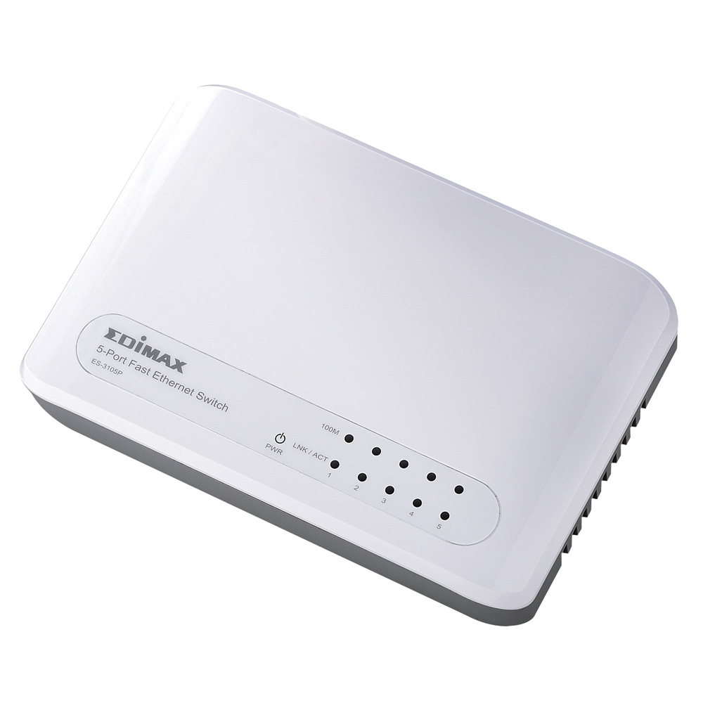 EDIMAX - Legacy Products - Switches - 5 Ports 10/100Mbps Desktop