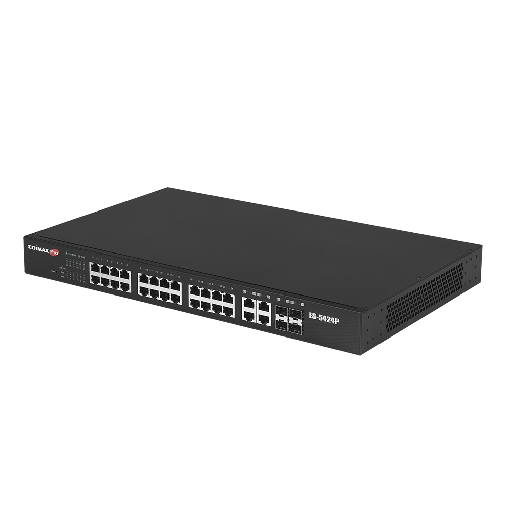 4-Port Long Range PoE+ Switch