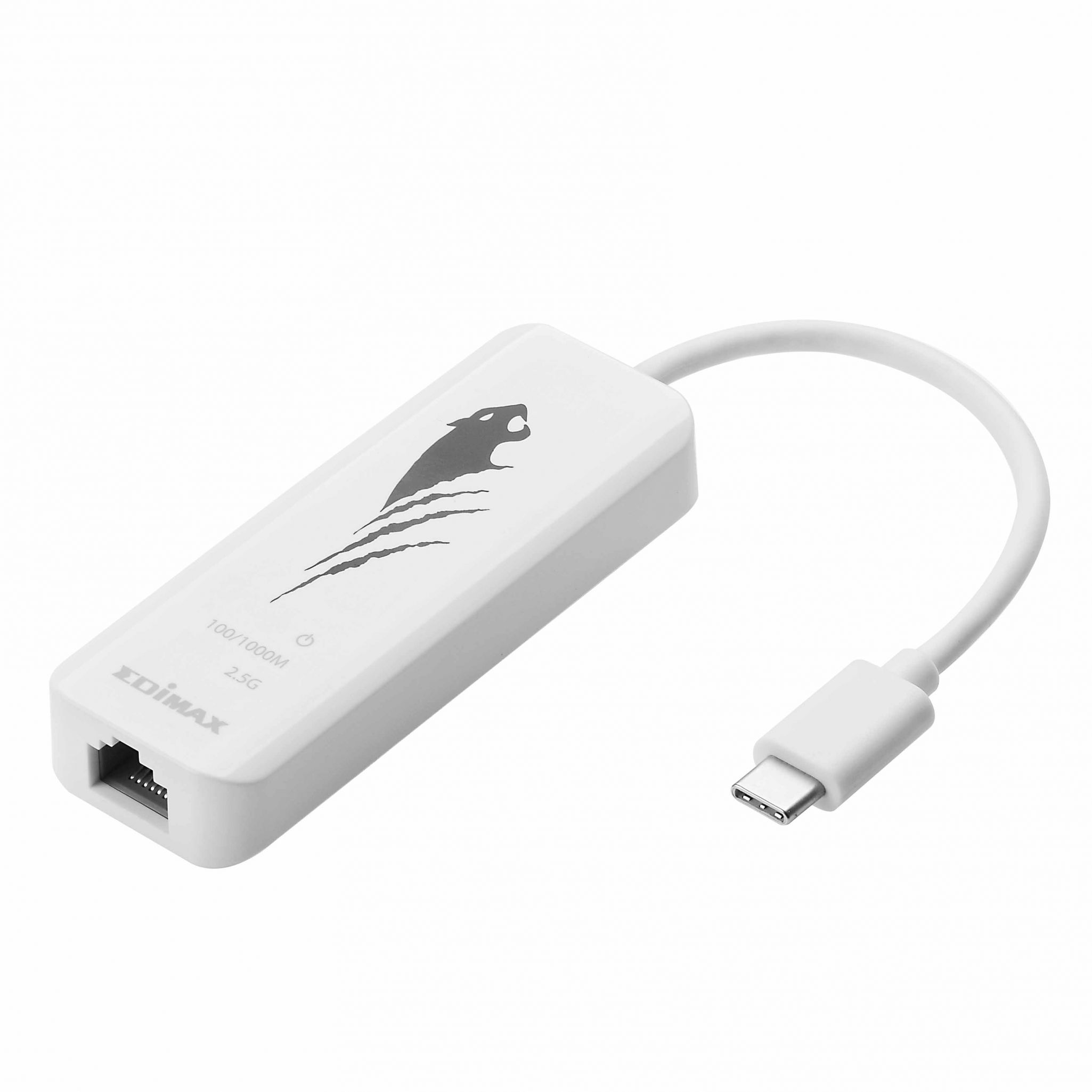 Adaptateur USB-C vers Ethernet - Adaptateur réseau RJ45 ENET LAN - Plug &  Play avec port de charge - Prend en charge 100 Mbps pour le réglage, les  diagnostics et le codage