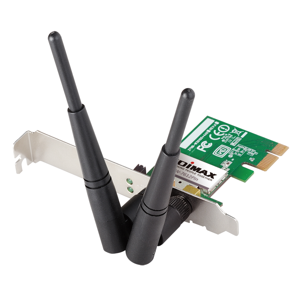 PCI Express WLAN CARD EDIMAX ew-7612pin v2 scheda apposita Stick 300 MBit WLAN Adattatore 