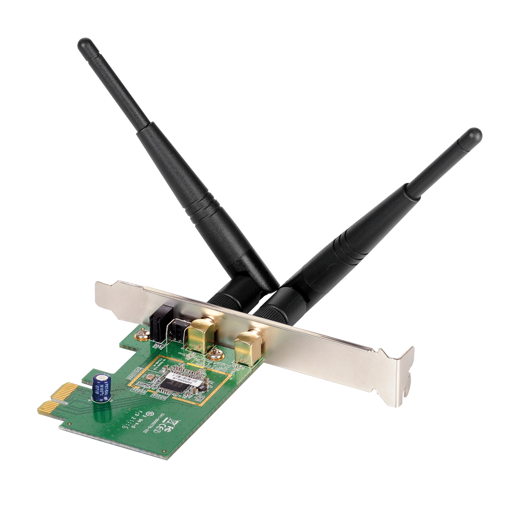 NEW Edimax EW-7612PIN 300Mbps WiFi Wireless PCI Express Adapter Card 3dBi ANTENA