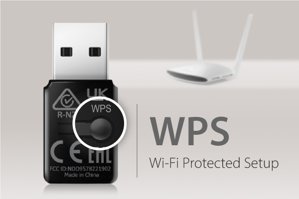 EW-7722 UTn V3 N300 N300 Wi-Fi 4 Mini USB Adapter, Easy WPS Setup
