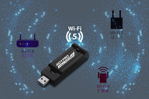 EW-7833UAC Wi-Fi 5 AC1200 Dual-Band USB3.2 Adapter Industrial IoT embedded wireless solution for IoT with wide compatibility with Wi-Fi 4, 5, 6, 7