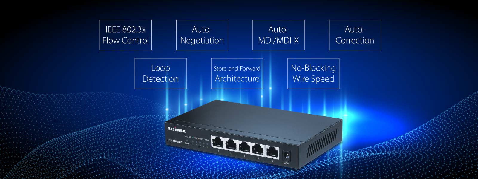 5-Port 2.5 Gigabit Switch - EDIMAX