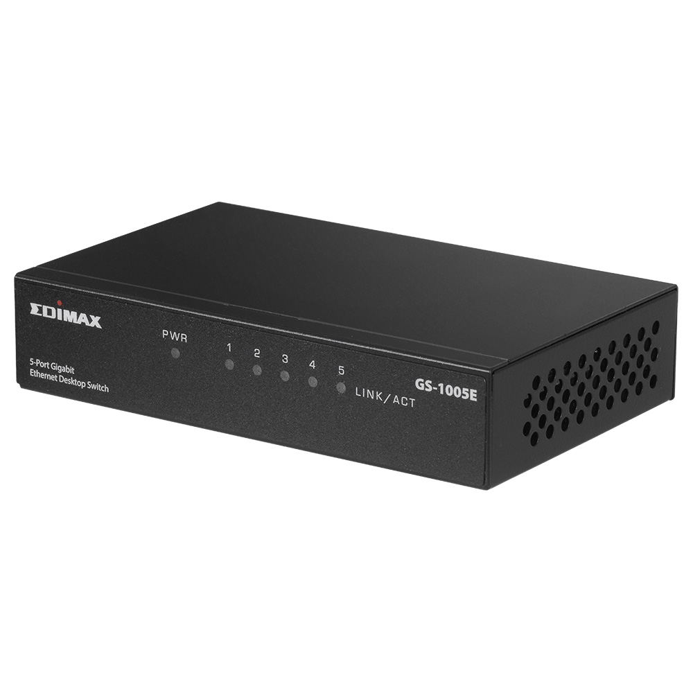 NETGEAR 5-Port 10/100 Gigabit Ethernet Network Switch in the Network  Switches & Ethernet Hubs department at