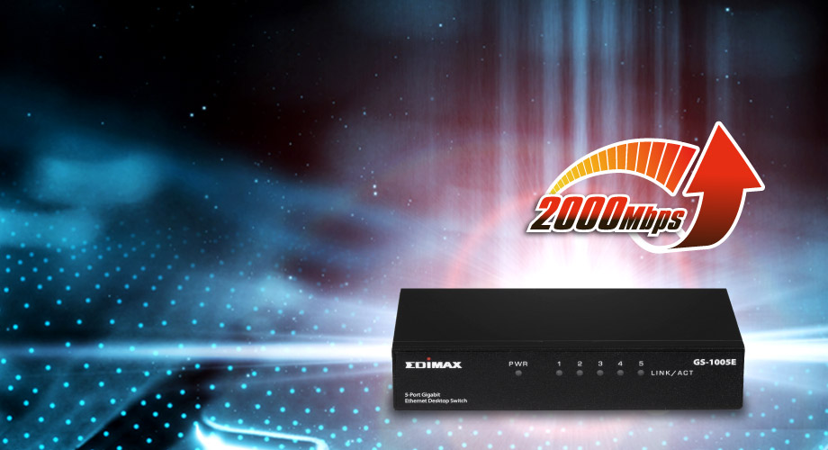 5-Port 2.5 Gigabit Switch - EDIMAX