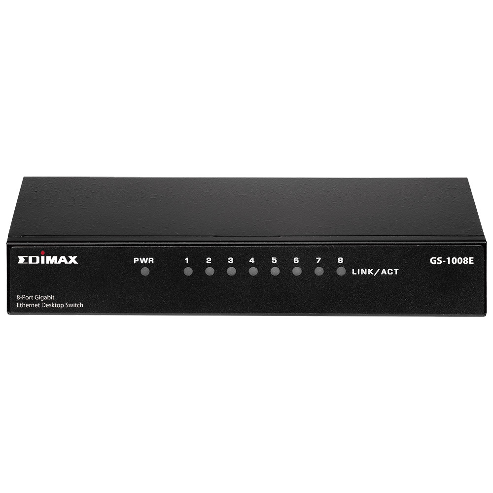 EDIMAX - Switches - Unmanaged - 8-Port Gigabit Desktop Switch