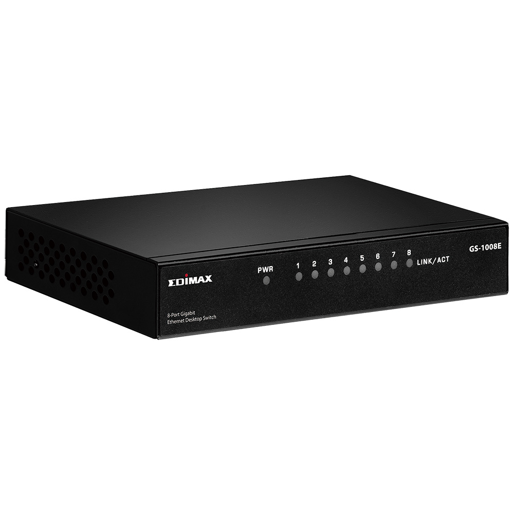 EDIMAX - Switches - Unmanaged - 8-Port Gigabit Desktop Switch