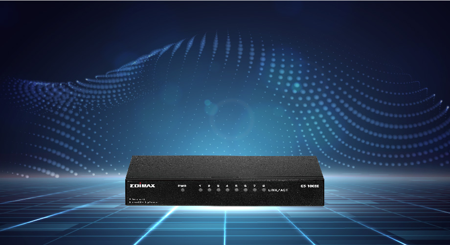 EDIMAX - Switches - Unmanaged - 8-Port Gigabit Desktop Switch