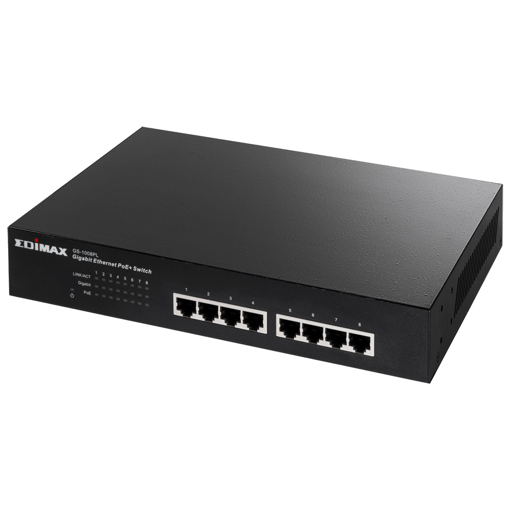 EDIMAX - Switches - Unmanaged - 8-Port Gigabit Desktop Switch