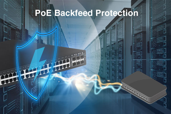 EDIMAX GS-5654PLX V2 54-Port Gigabit PoE+ Long Range Web Smart Layer 2 Switch with 6 SFP+ 10G Ports, PoE backfeed protection