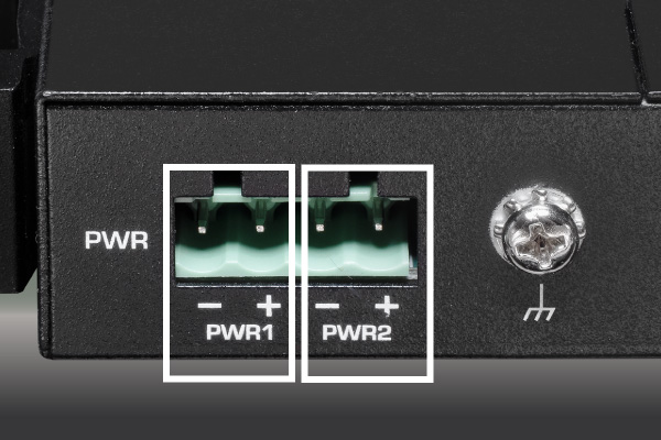 EDIMAX IGP-203IT Industrial IEEE 802.3bt 2.5 Gigabit 90W PoE++ DIN-Rail Injector, Power Redundancy