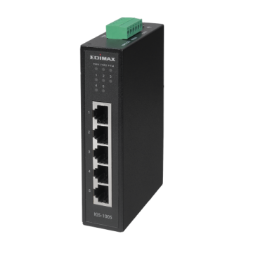 IGS-1005 Industrial 5-Port Gigabit Din-Rail Switch