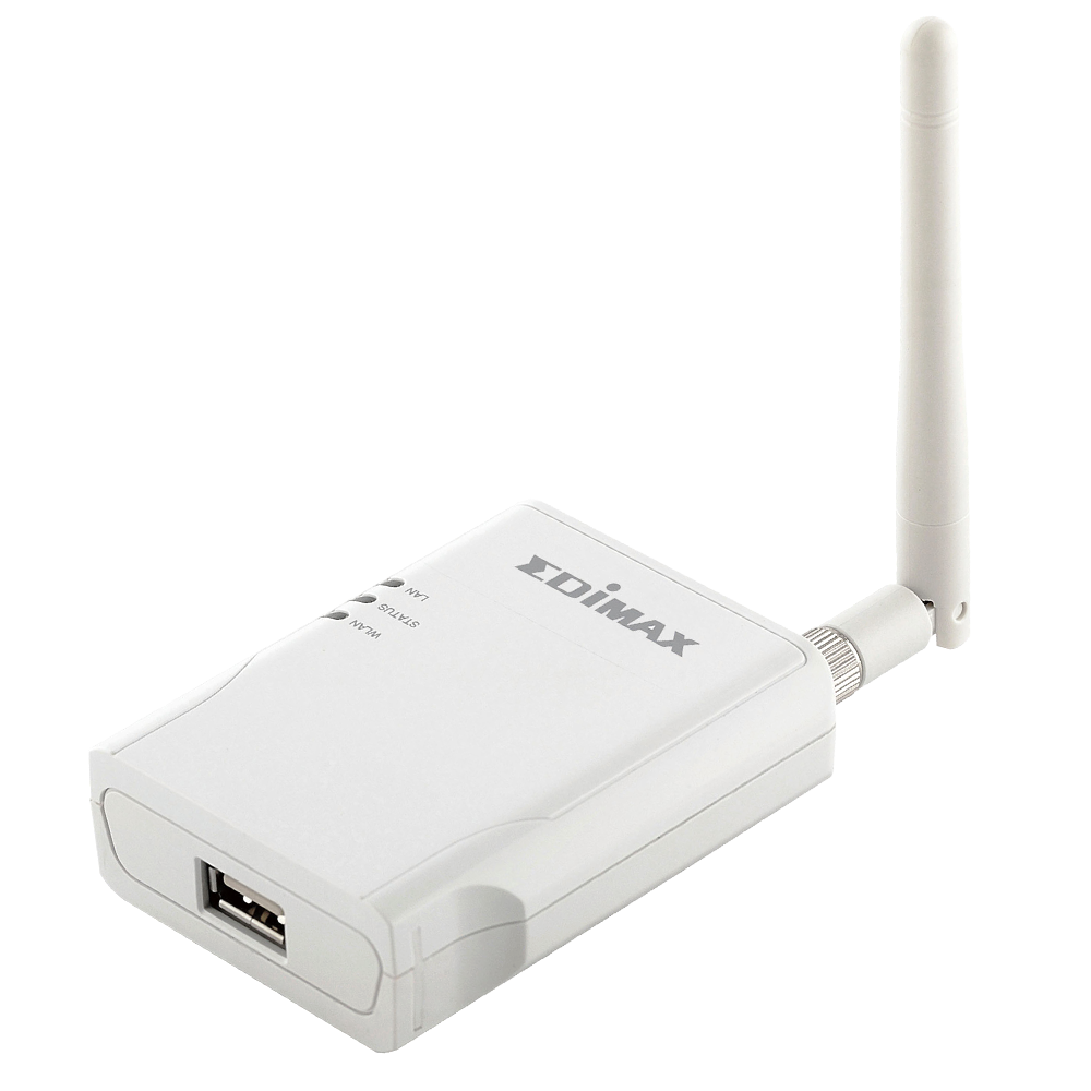 Klan Sherlock Holmes markedsføring EDIMAX - Legacy Products - Print Server - Wireless 802.11 b/g USB /  Parallel Print Server