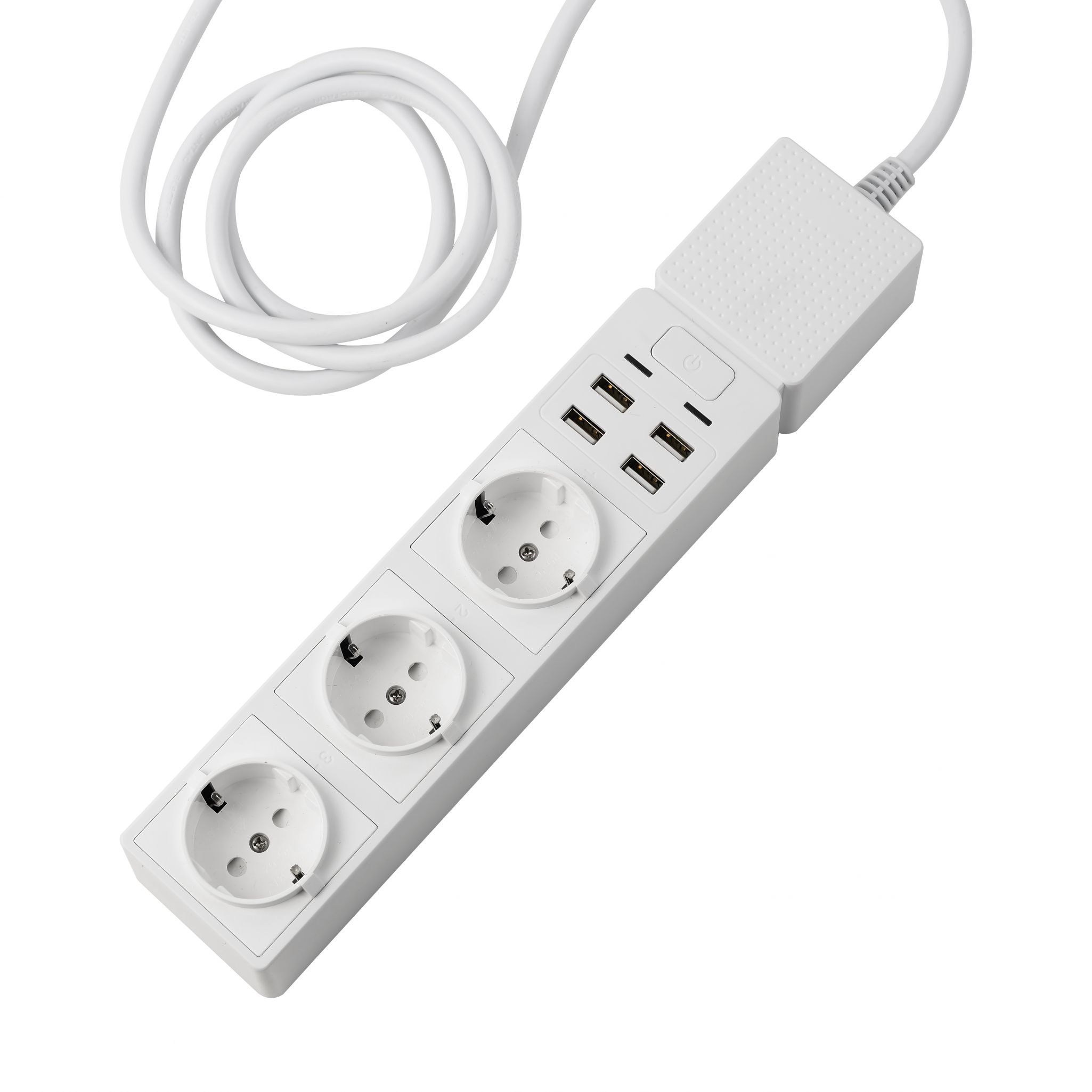 REGLETA SMART 4 ENCHUFES Y 3 USB