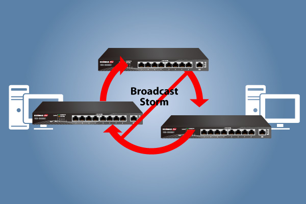 EDIMAX TGS-3109XT 9-Port 2.5 and 10 Gigabit web smart switch with broadcast storm control